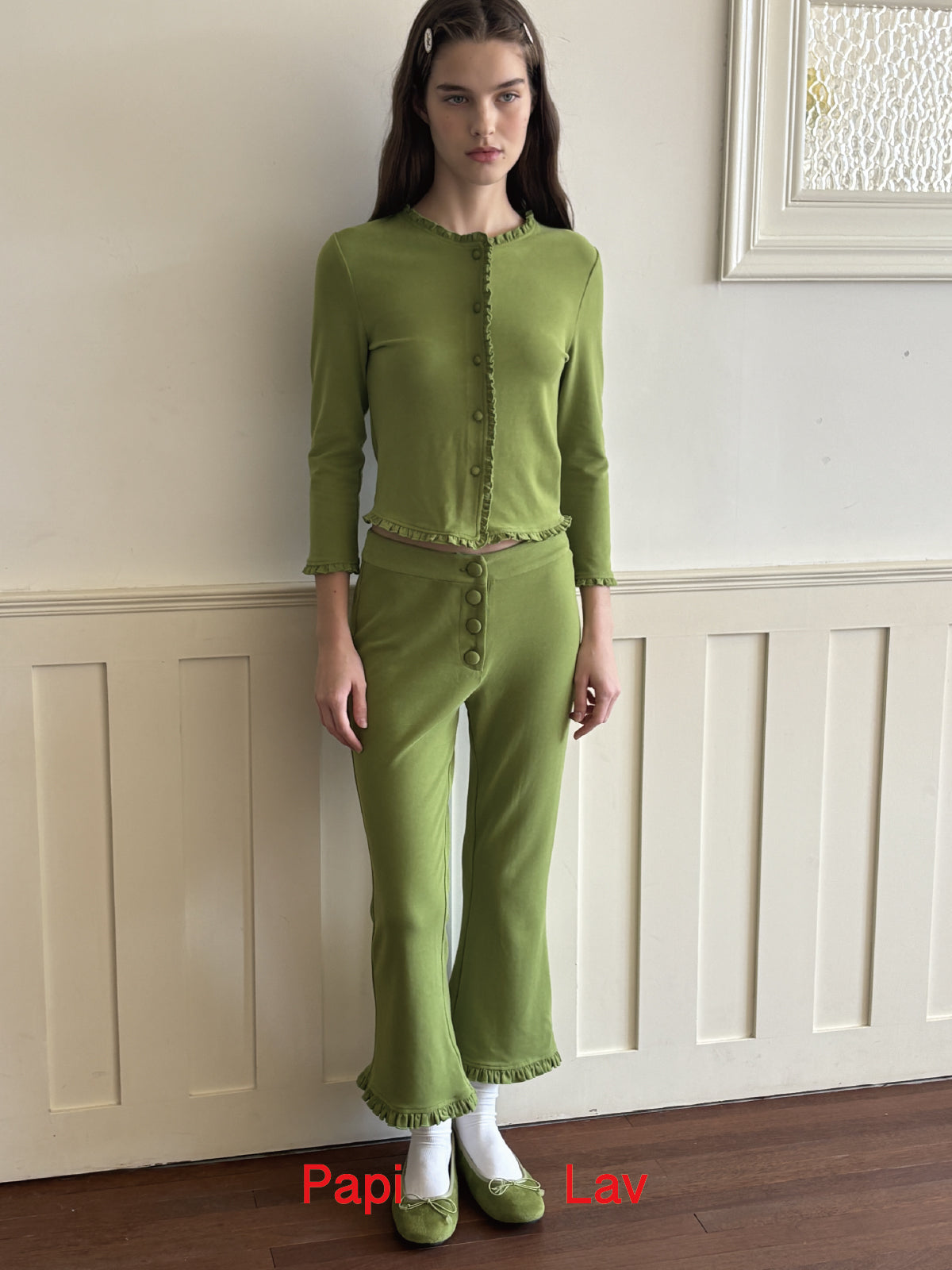 GREEN LUCINDA PANTS
