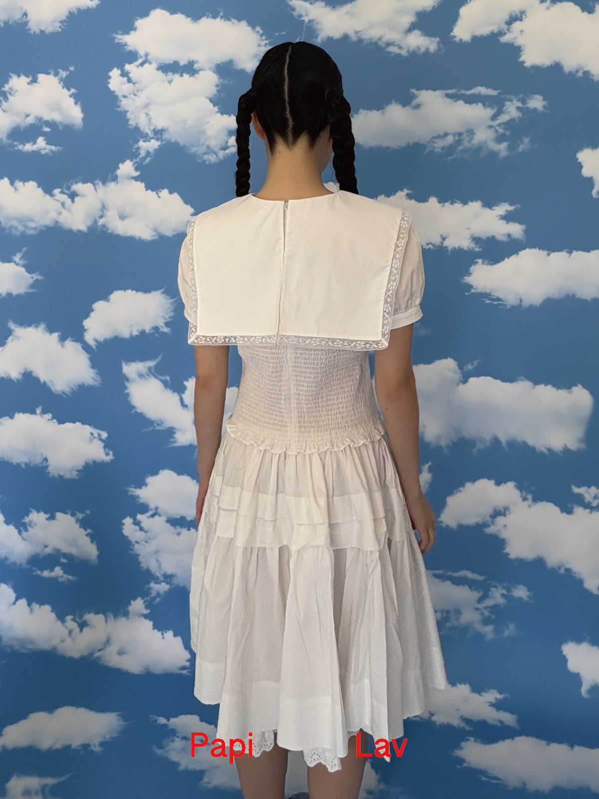 WHITE ORIGAMI SHIRT