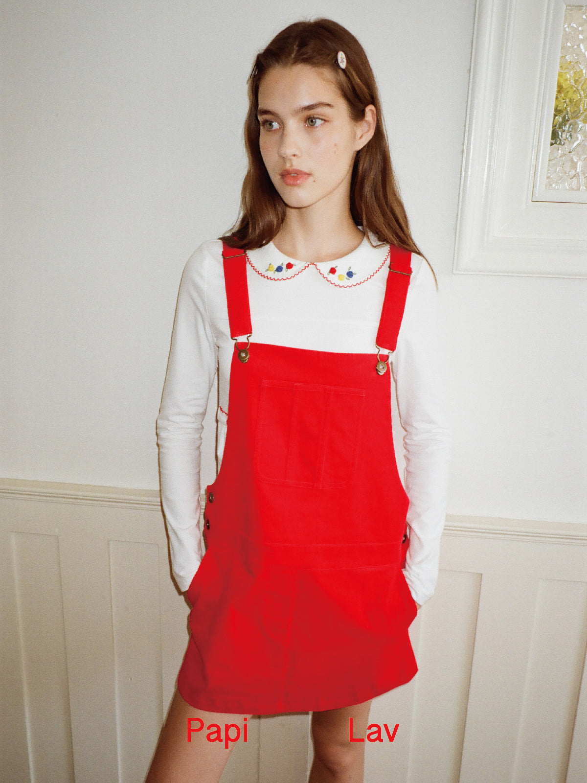 WHITE ANTIQUE JERSEY TOP
