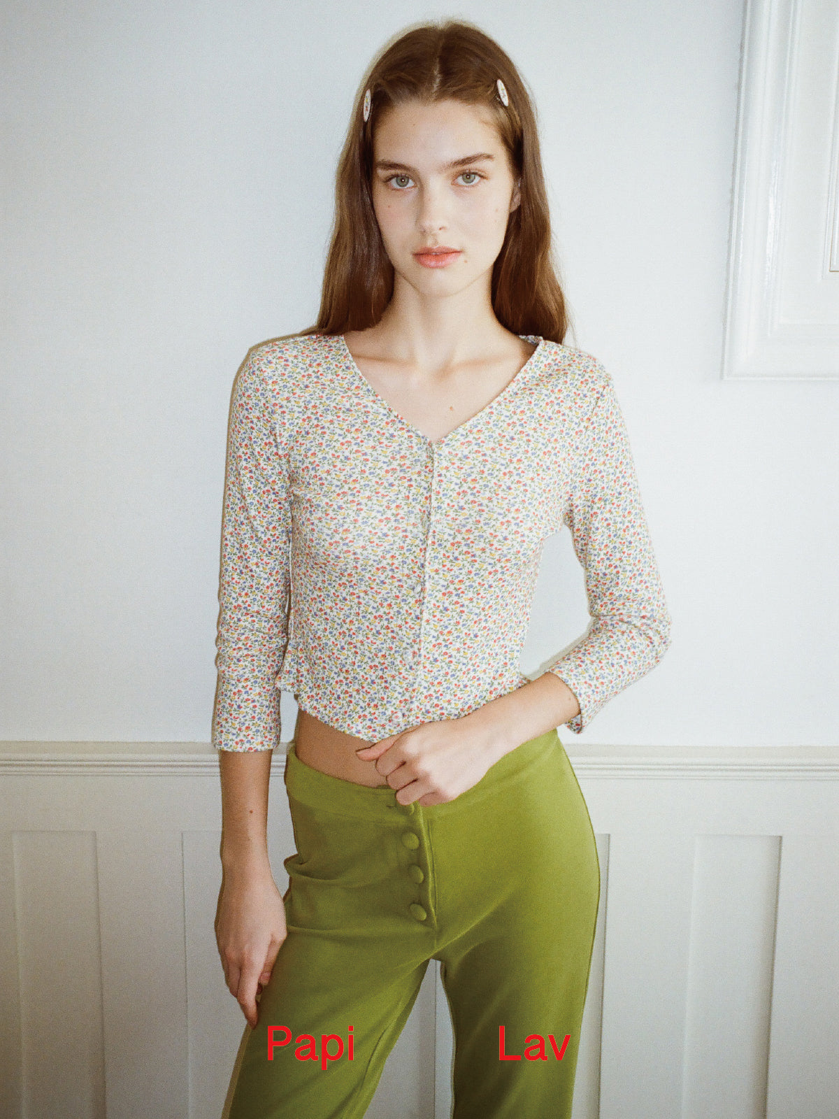 FLORAL PRINT DIARY CARDIGAN