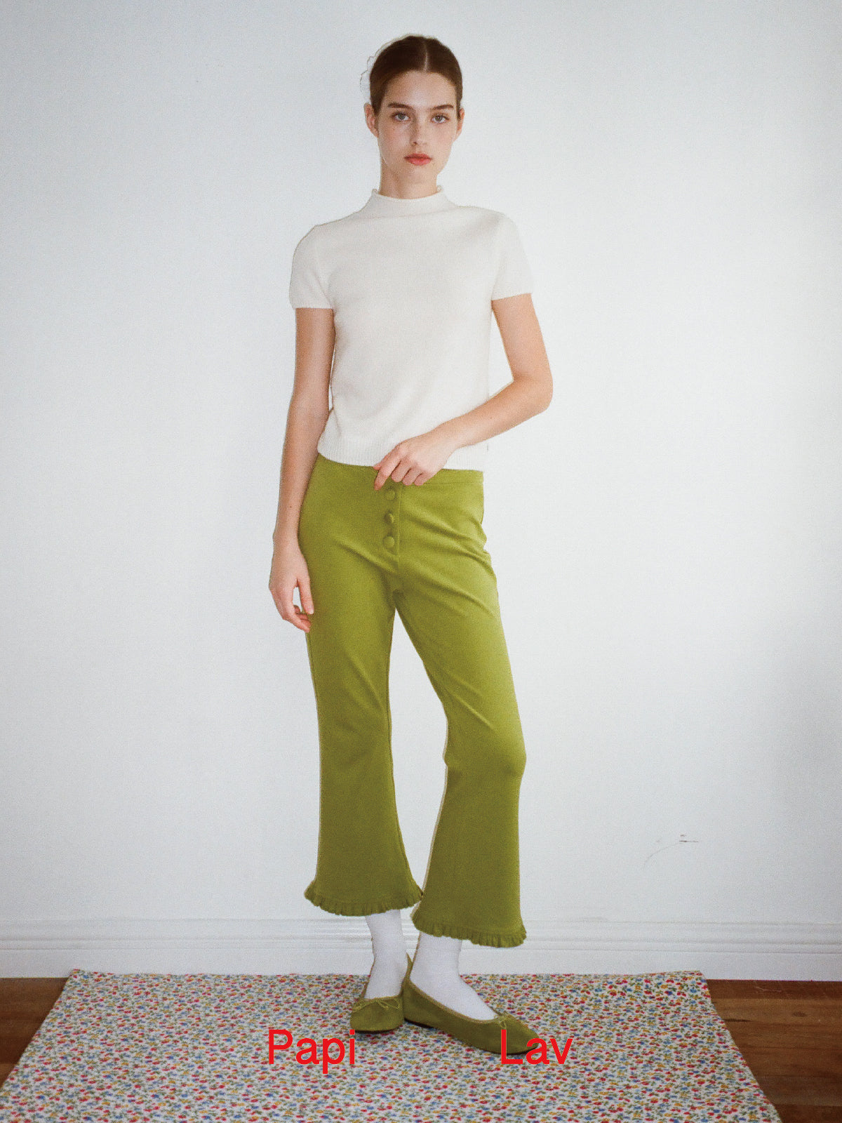 GREEN LUCINDA PANTS