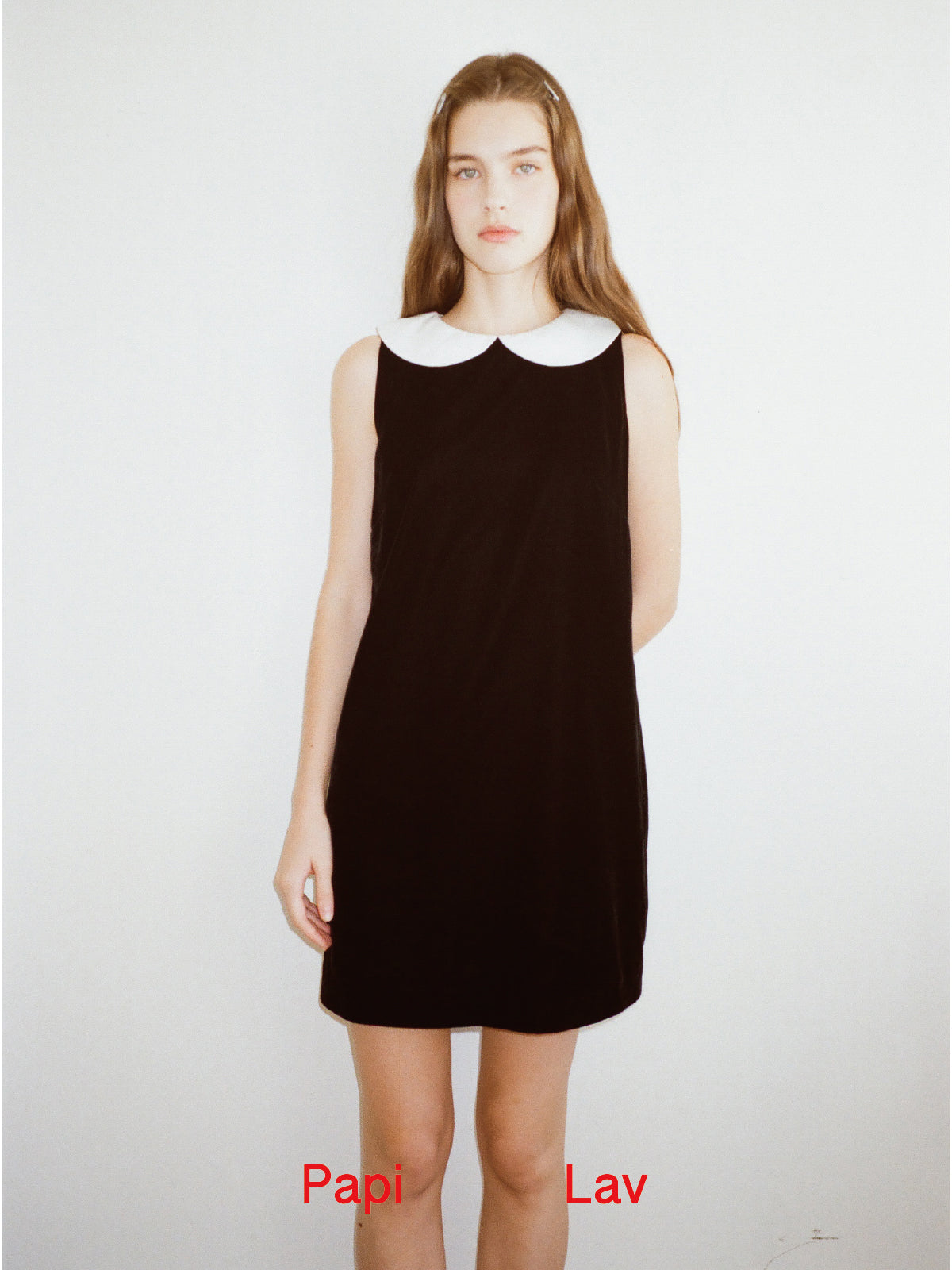 BLACK PHOEBE MINI DRESS