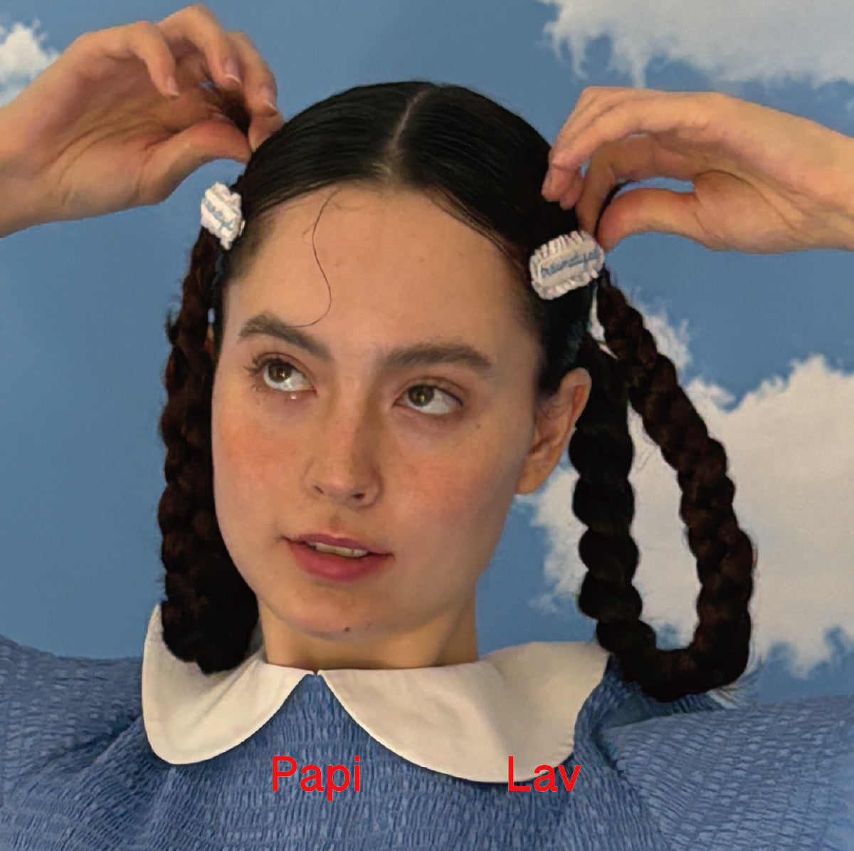 BLUE TRAUMA HAIRCLIP