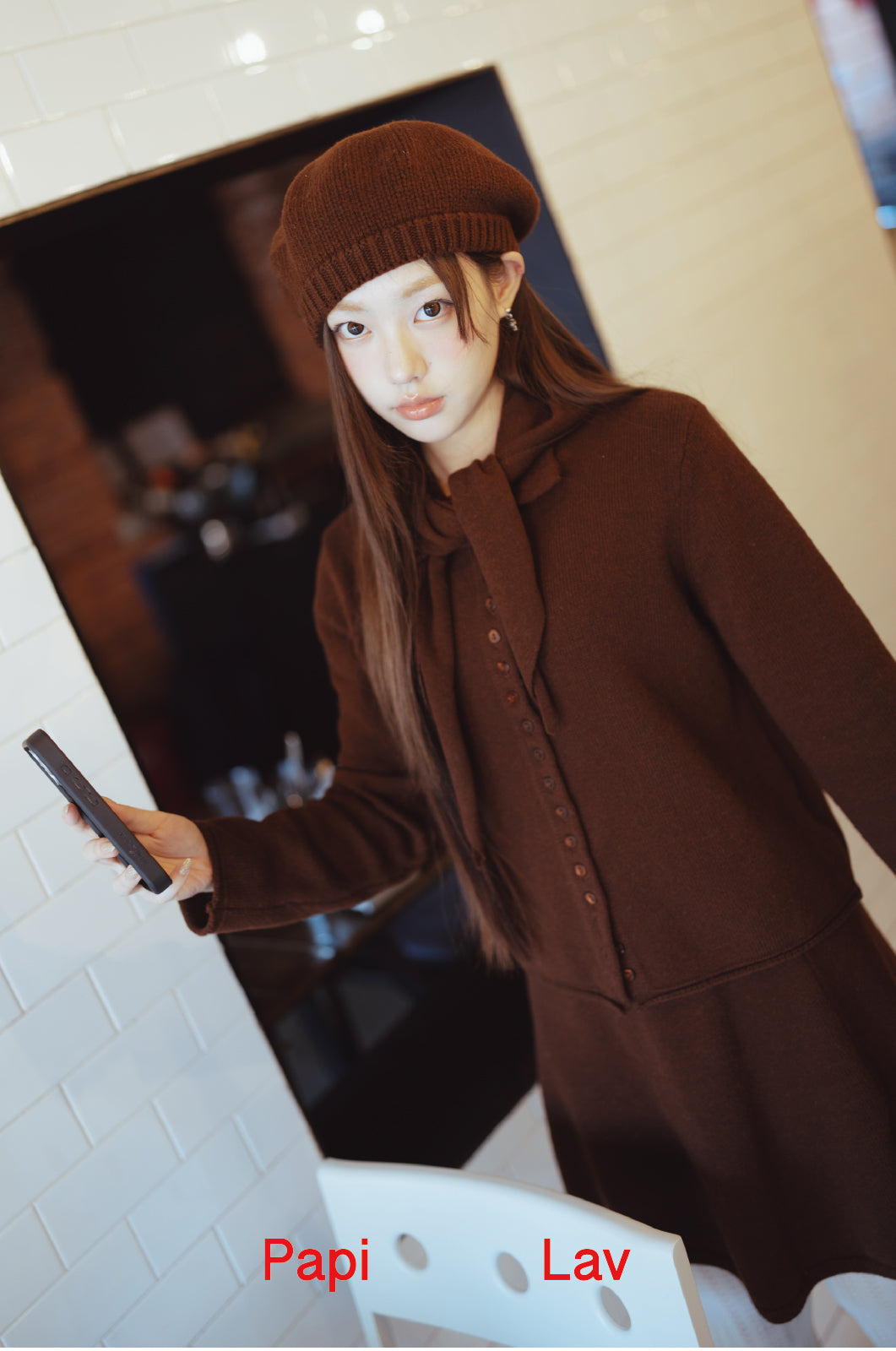 CHOCOLATE BROWN HEART-WARMING SET