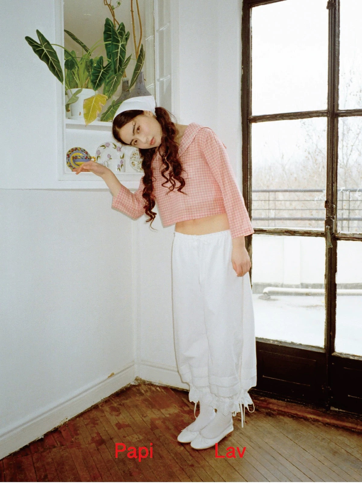 White Kristina Pants