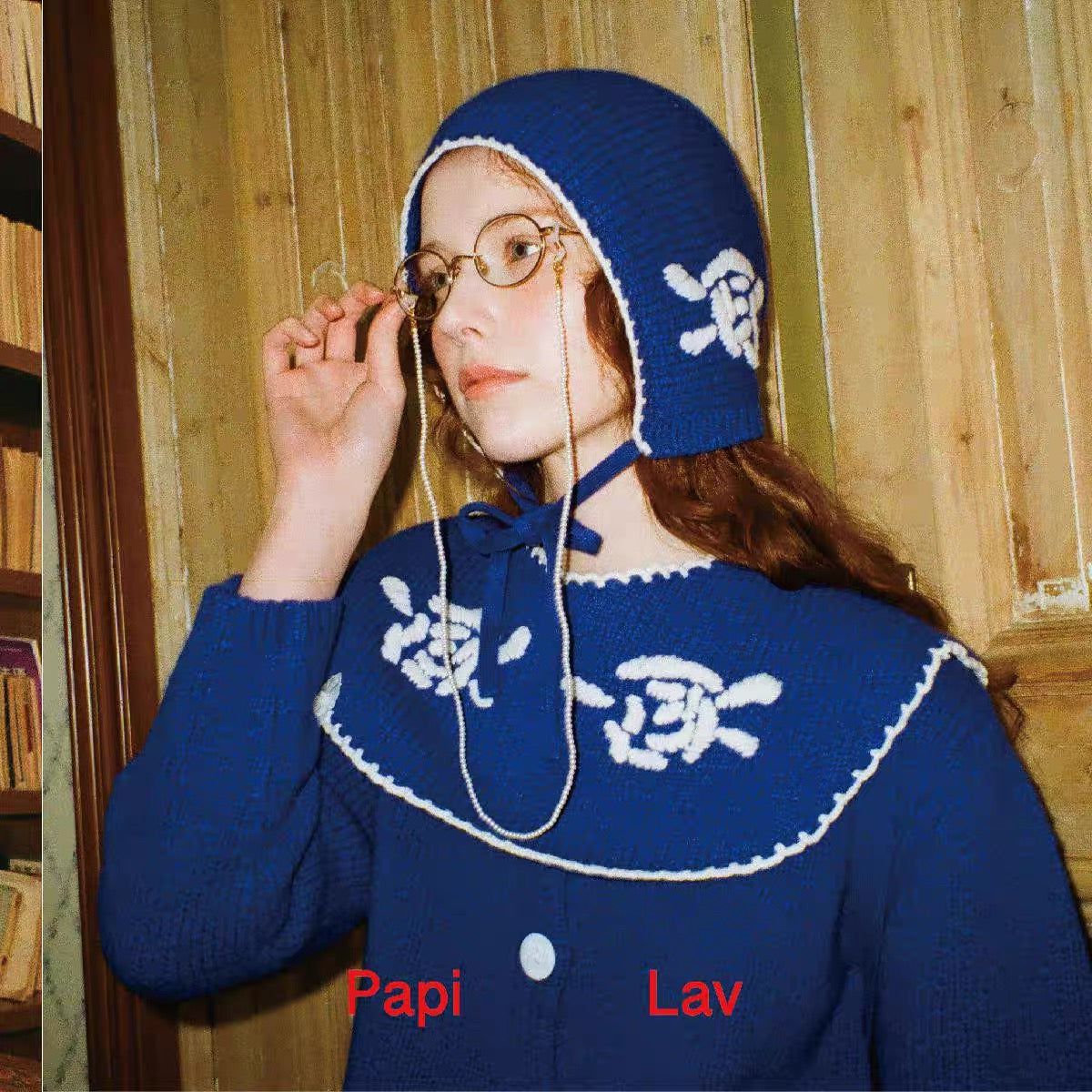 BLUE GRANNY HAT