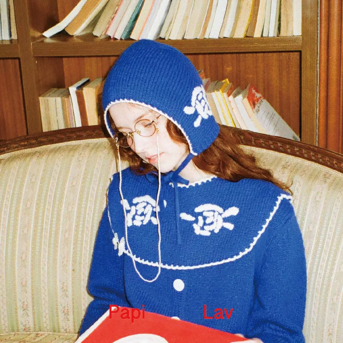 BLUE GRANNY HAT