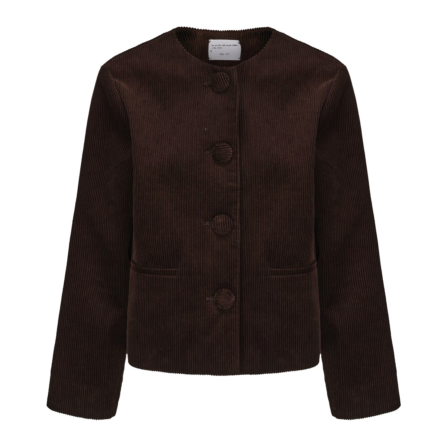 BROWN WEIRDO COAT