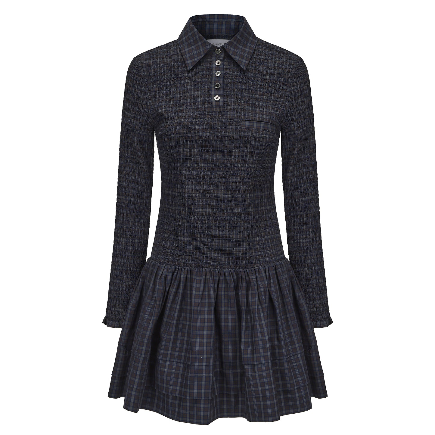 GROGERIA SMOCK SHIRT DRESS