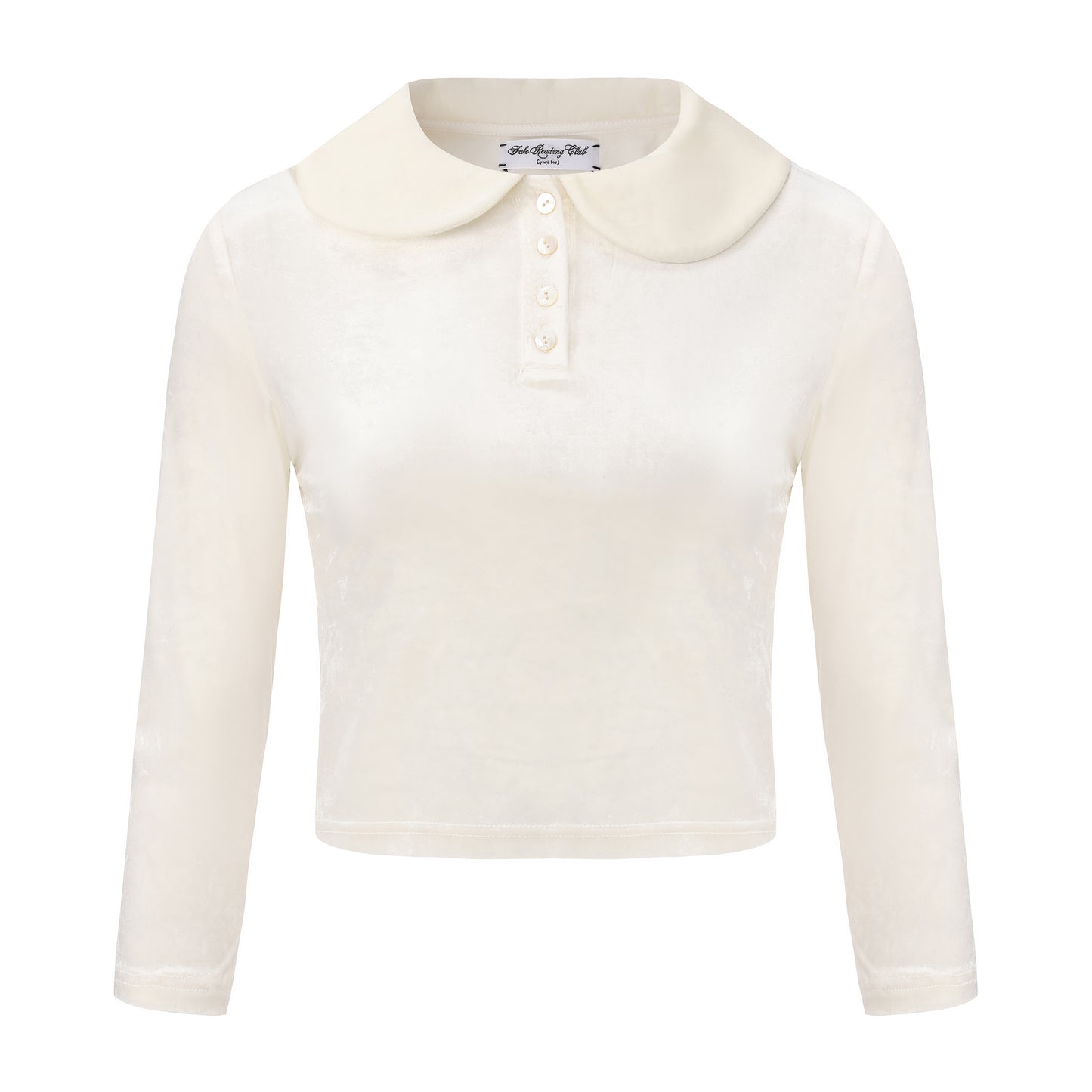 WHITE GENTLE TOP