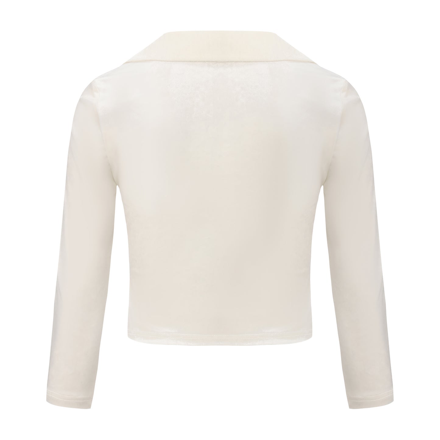 WHITE GENTLE TOP