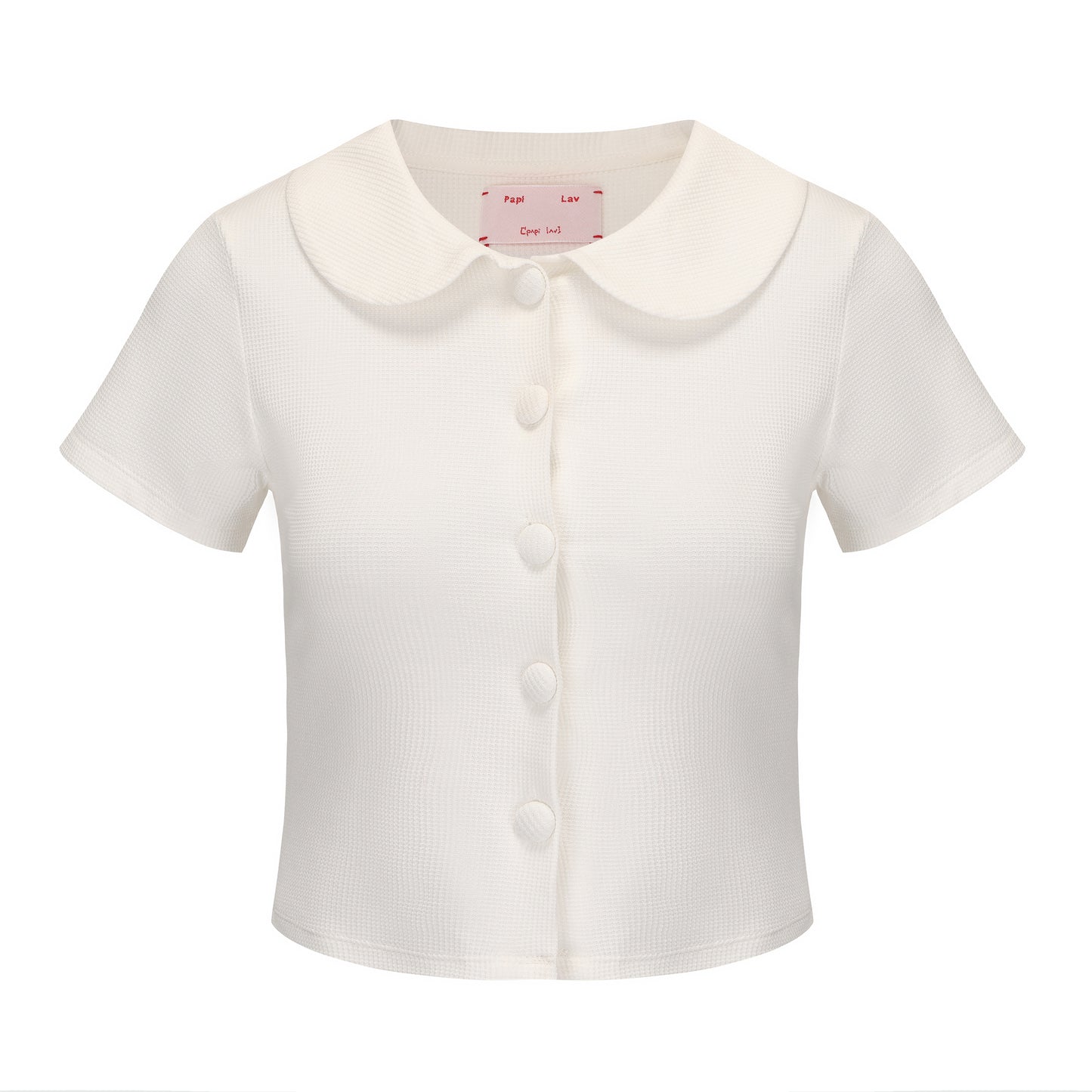 WHITE RIZZ SHIRT