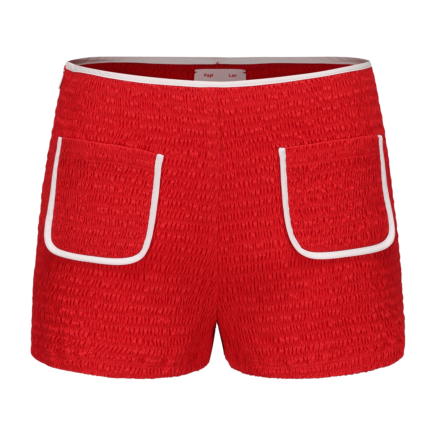 RED GRIGGLE SMOCK SHORT