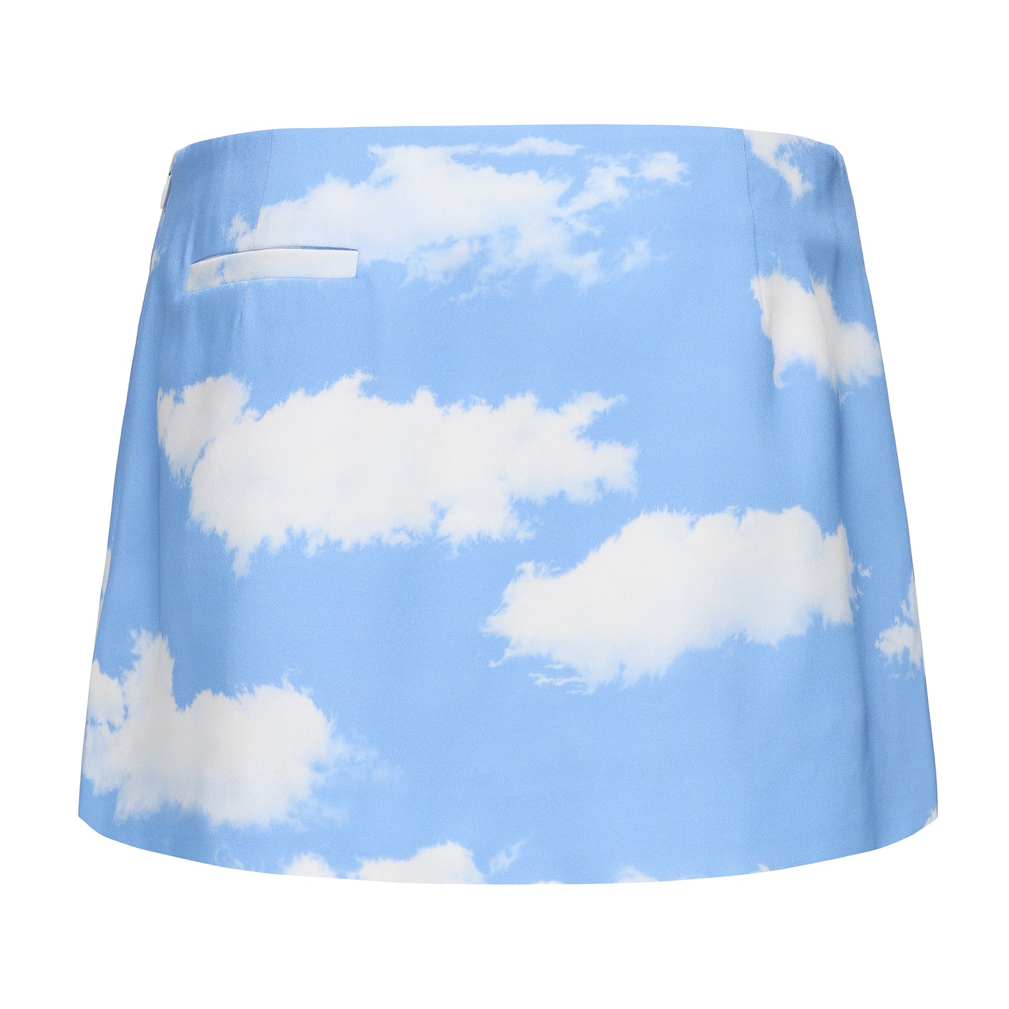 SKY PRINT CHILDISH MINI SKIRT