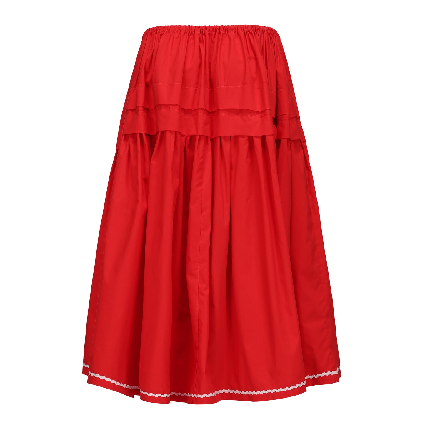 RED ELLIE SKIRT