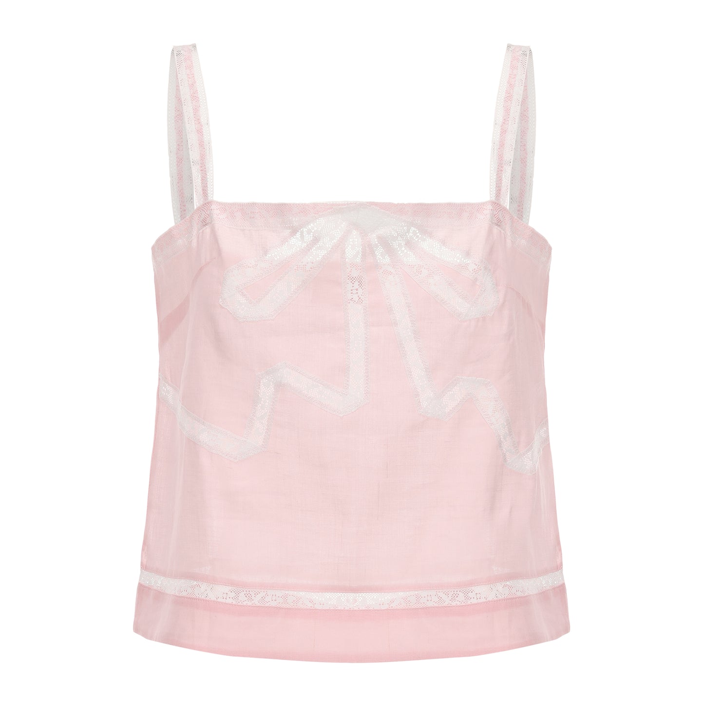 PINK BELLA BOW TOP