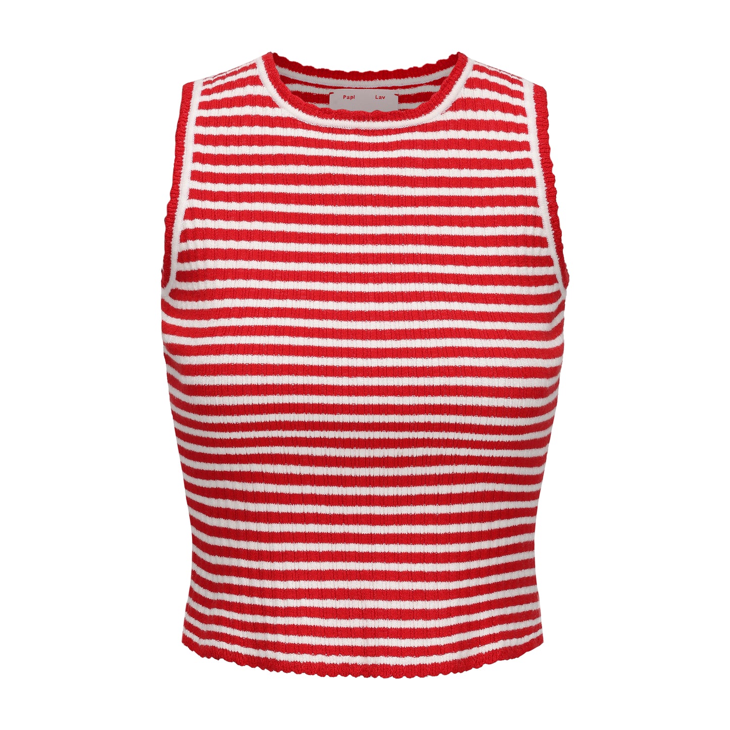 RED MIMI VEST AND MIMI MINI SKIRT