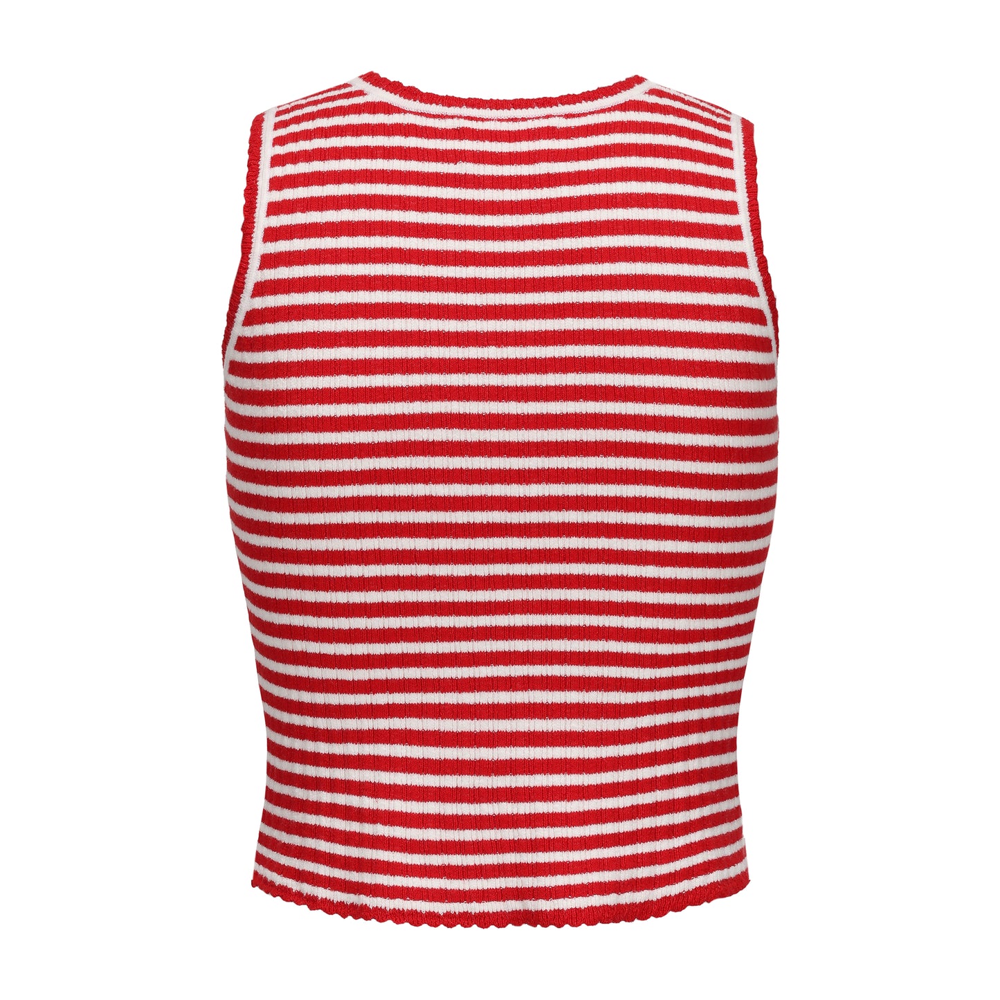 RED MIMI VEST AND MIMI MINI SKIRT