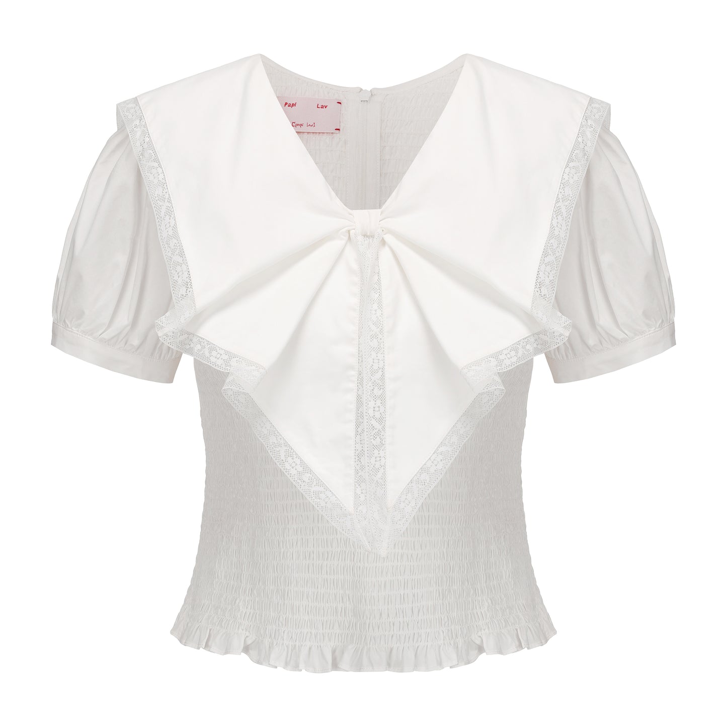 WHITE ORIGAMI SHIRT