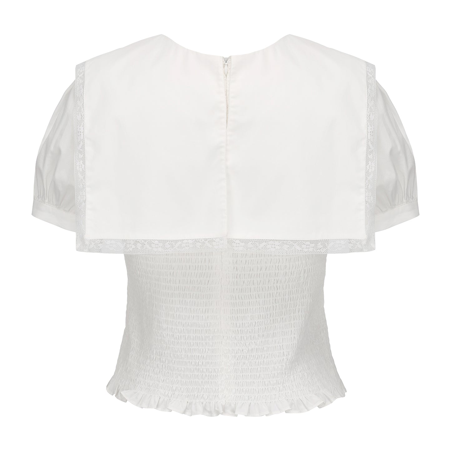 WHITE ORIGAMI SHIRT