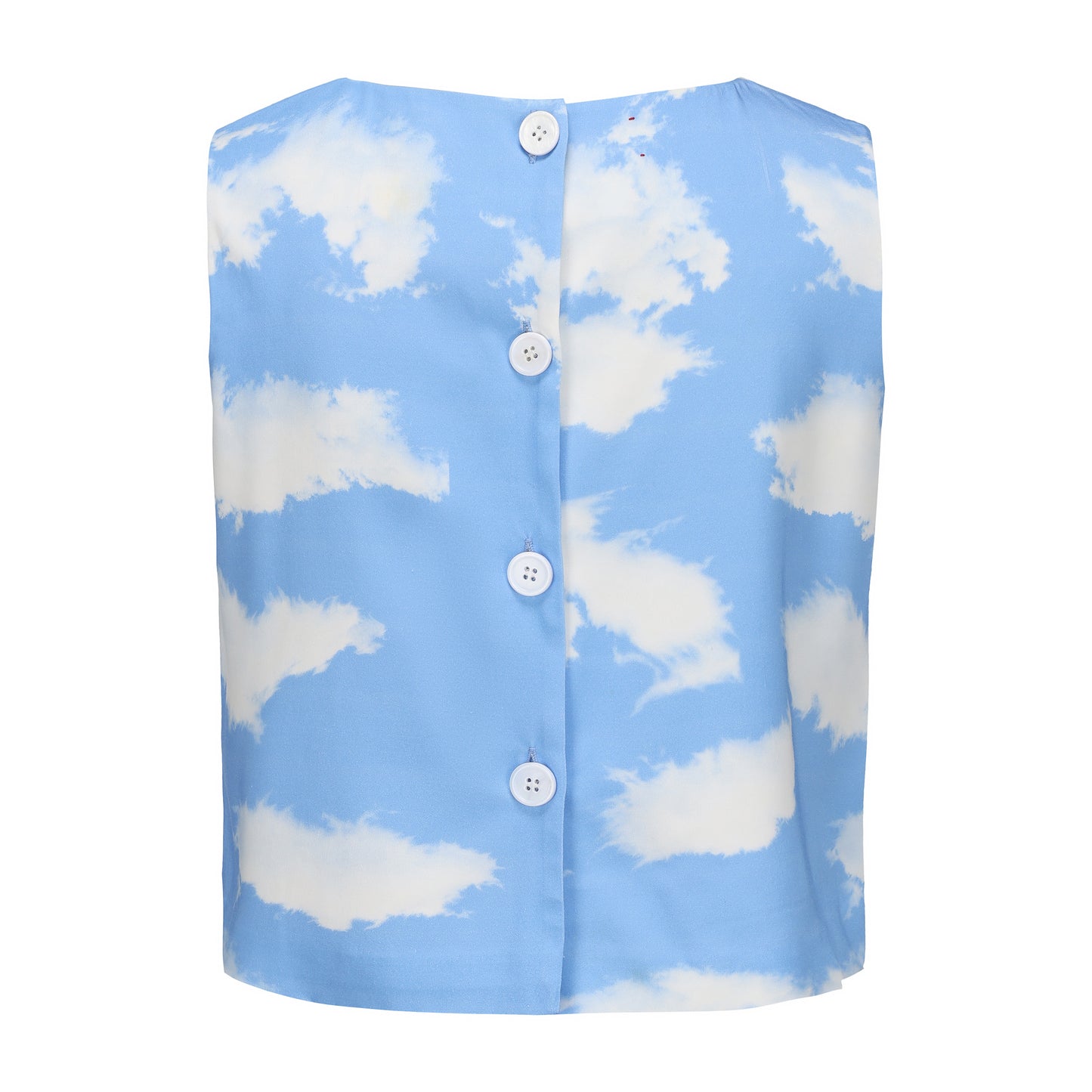 SKY PRINT CHILDISH VEST