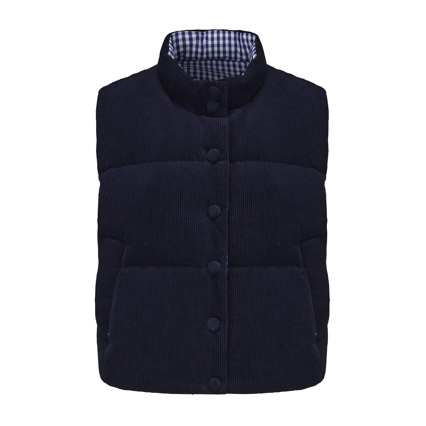 BLUE GRANDMA'S VEST