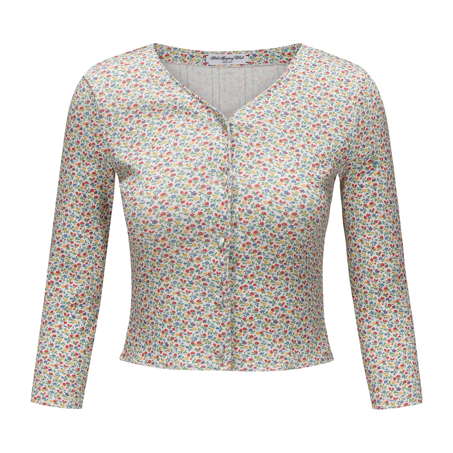 FLORAL PRINT DIARY CARDIGAN