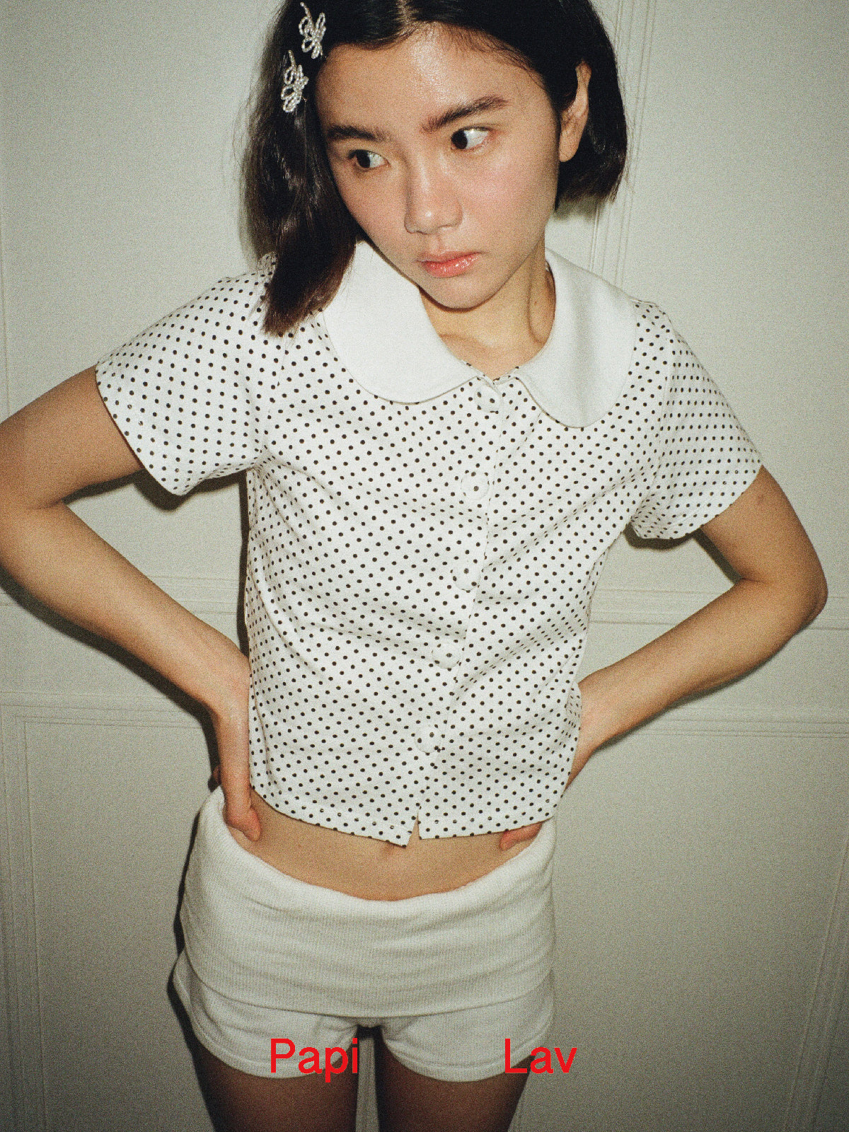 POLKA DOT RIZZ SHIRT