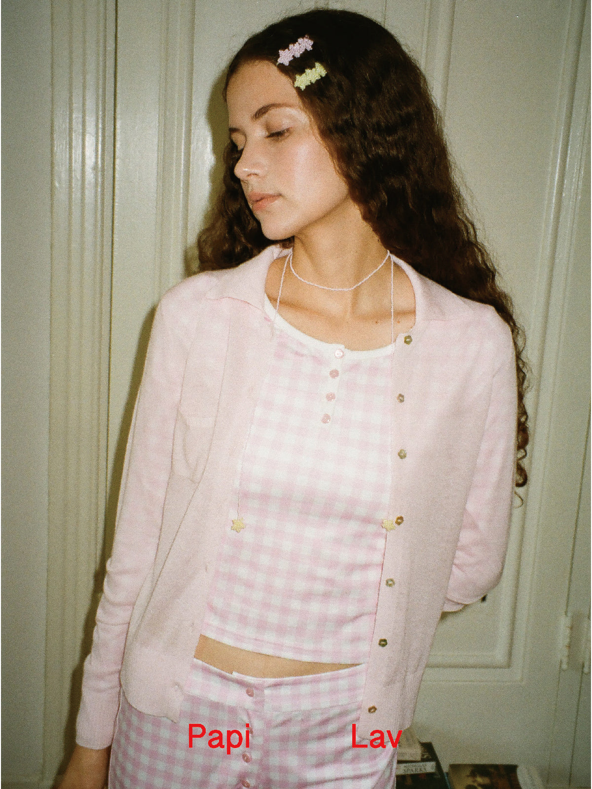PINK ELSA KNIT SHIRT