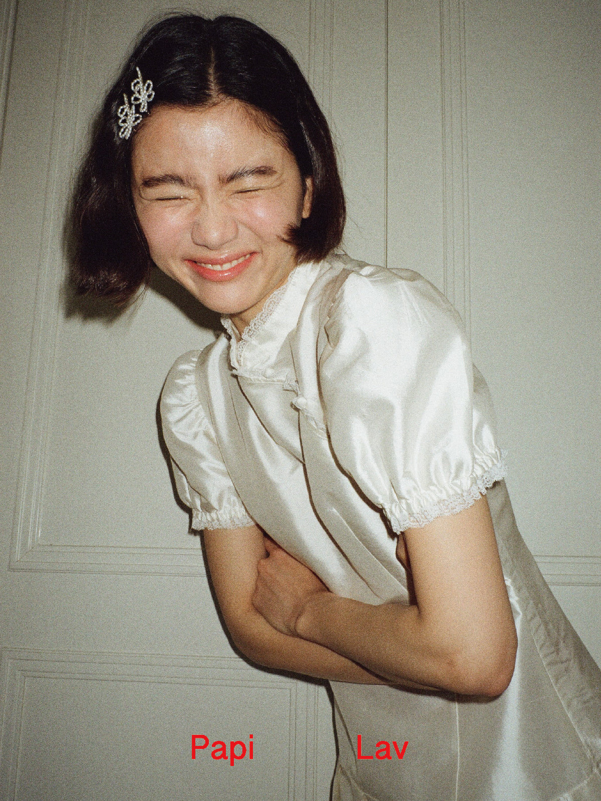 WHITE CALL-ME DRESS