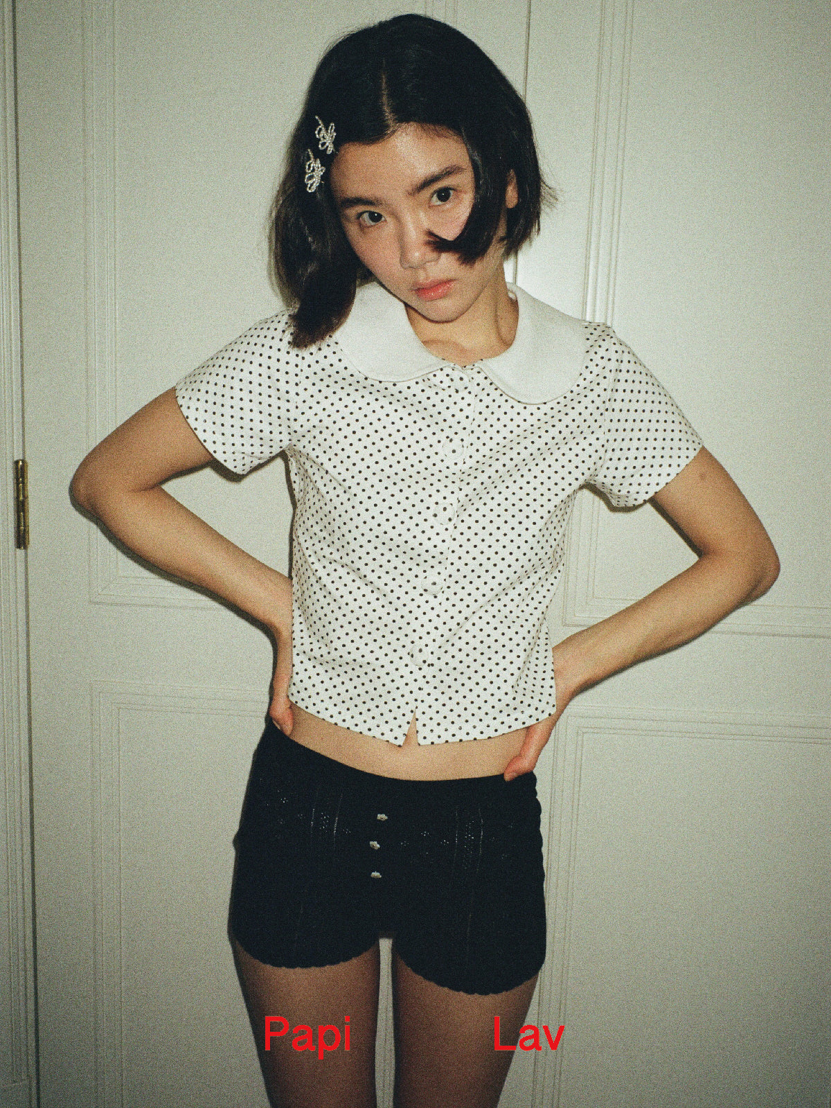 POLKA DOT RIZZ SHIRT