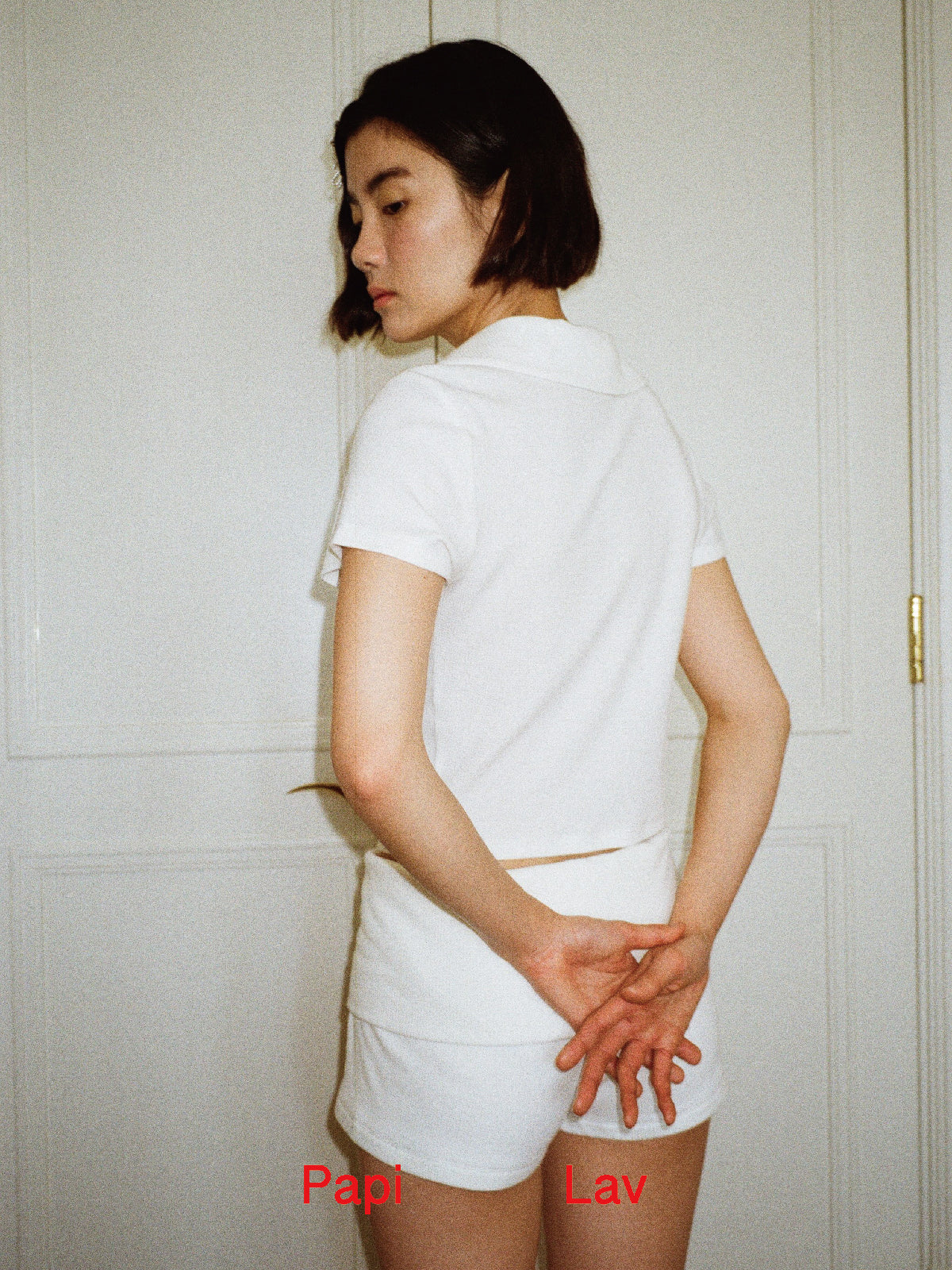 WHITE RIZZ SHIRT