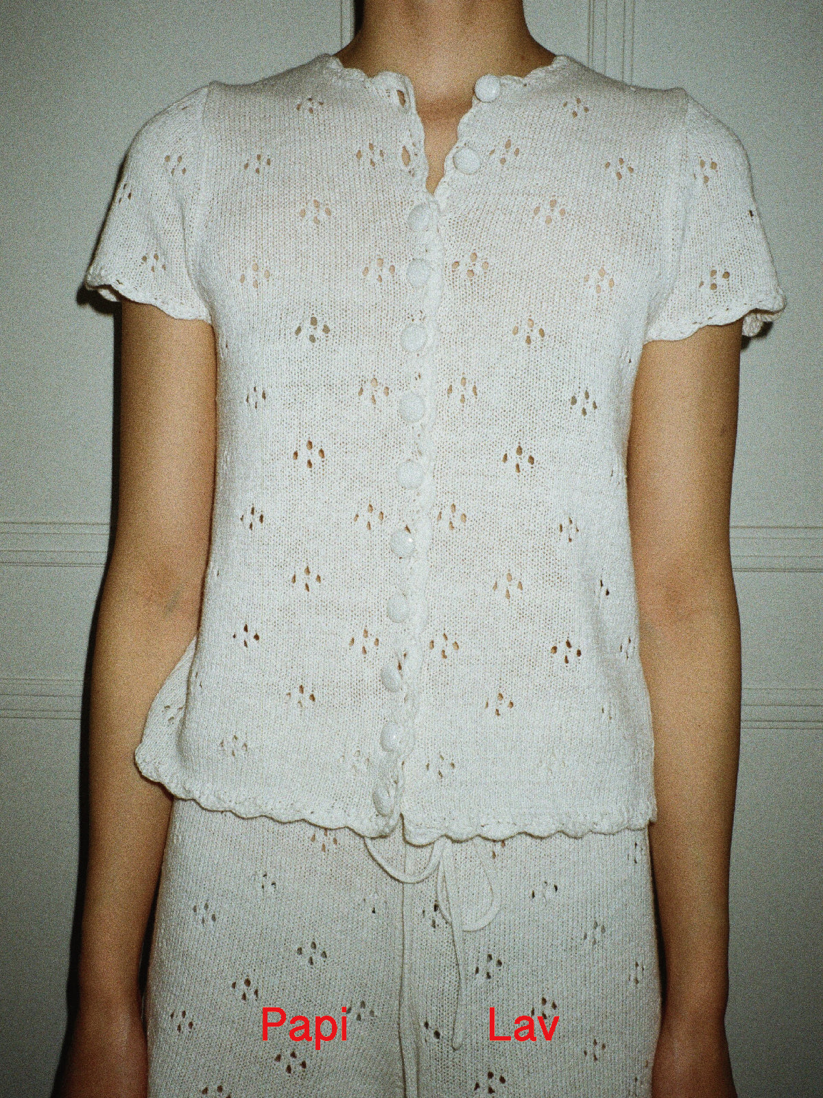BEIGE DEMURE TOP