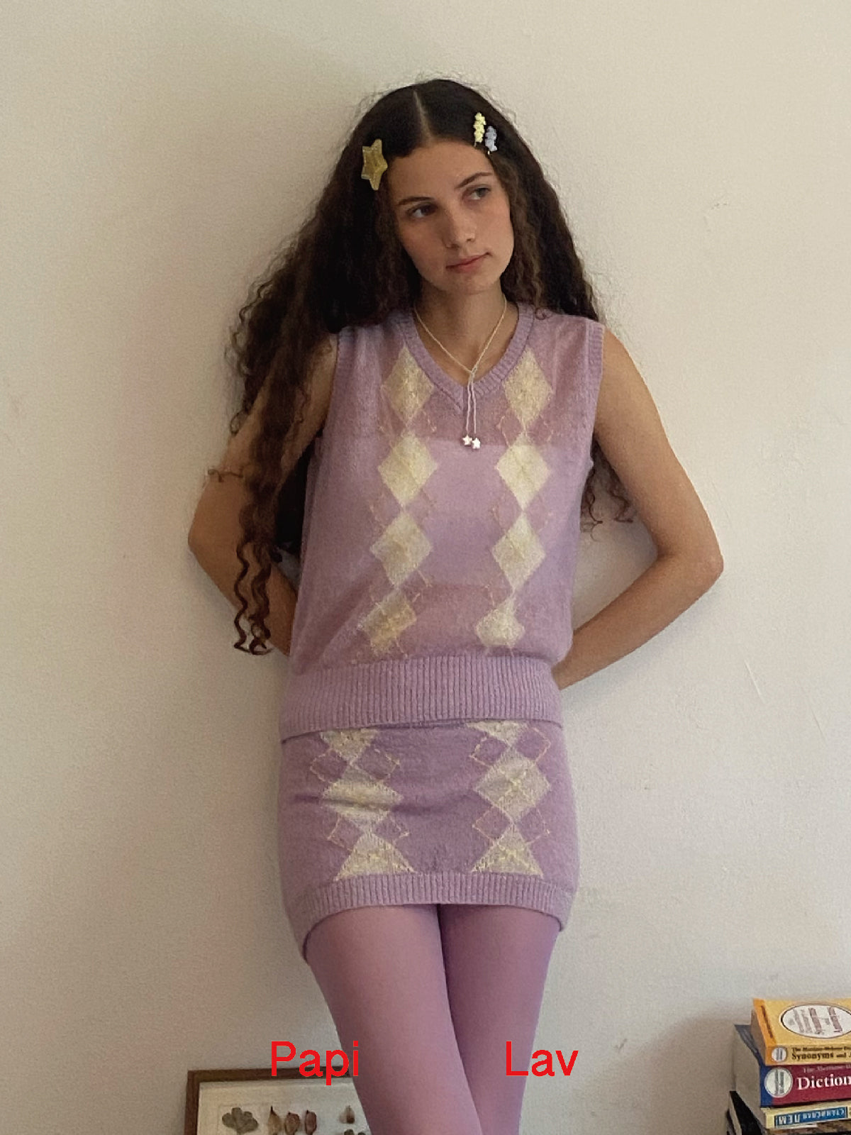 PURPLE STRAIGHT-A STUDENT SKIRT