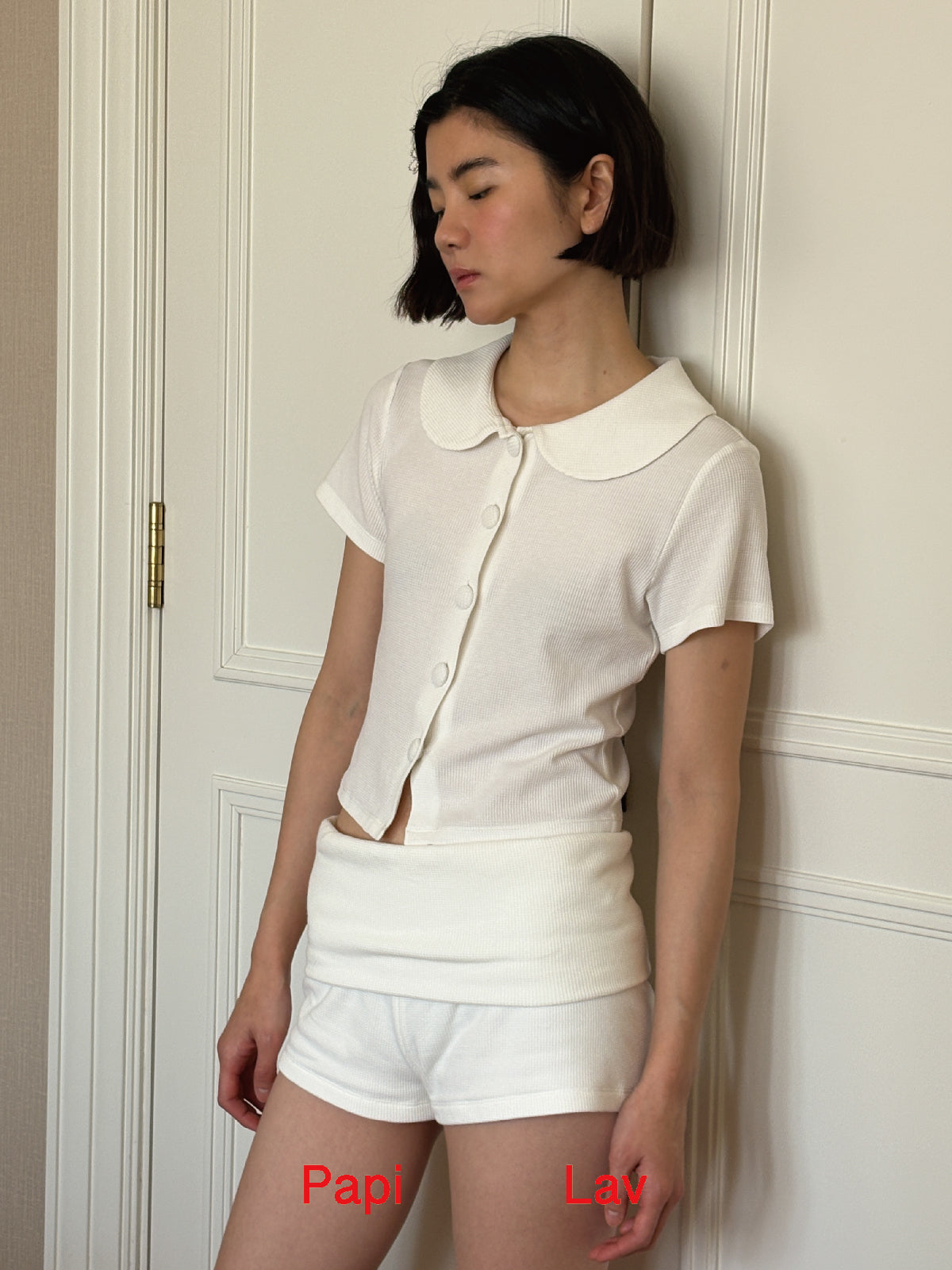 WHITE RIZZ SHIRT