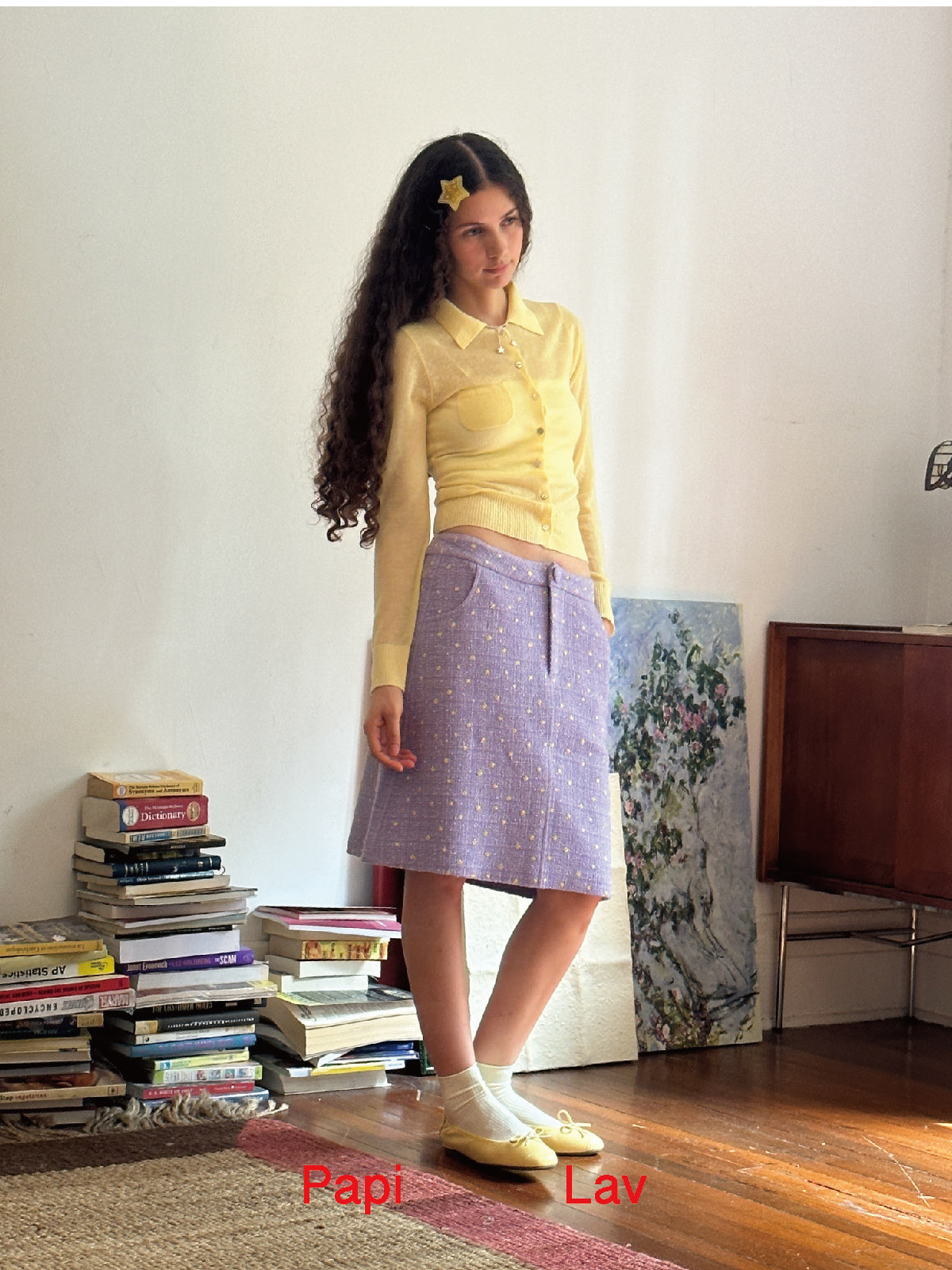 YELLOW ELSA KNIT SHIRT