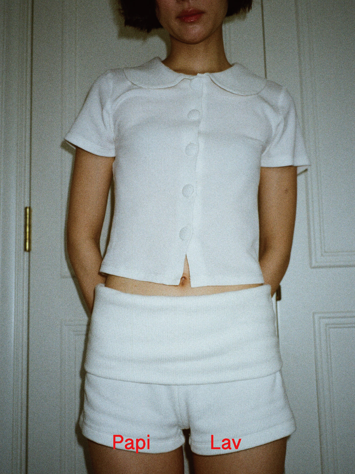 WHITE RIZZ SHIRT