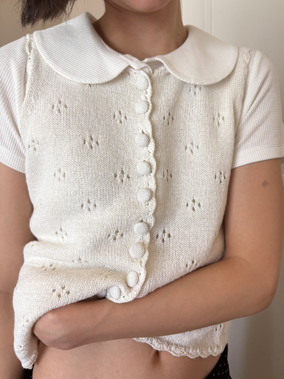BEIGE DEMURE VEST
