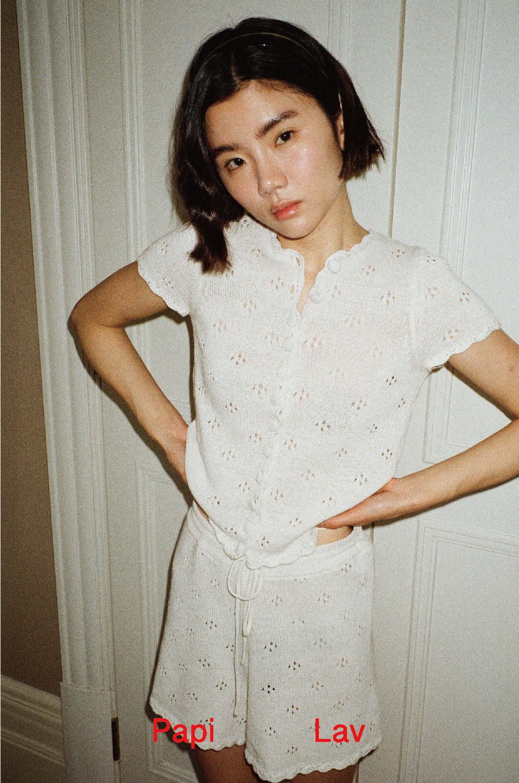 BEIGE DEMURE TOP