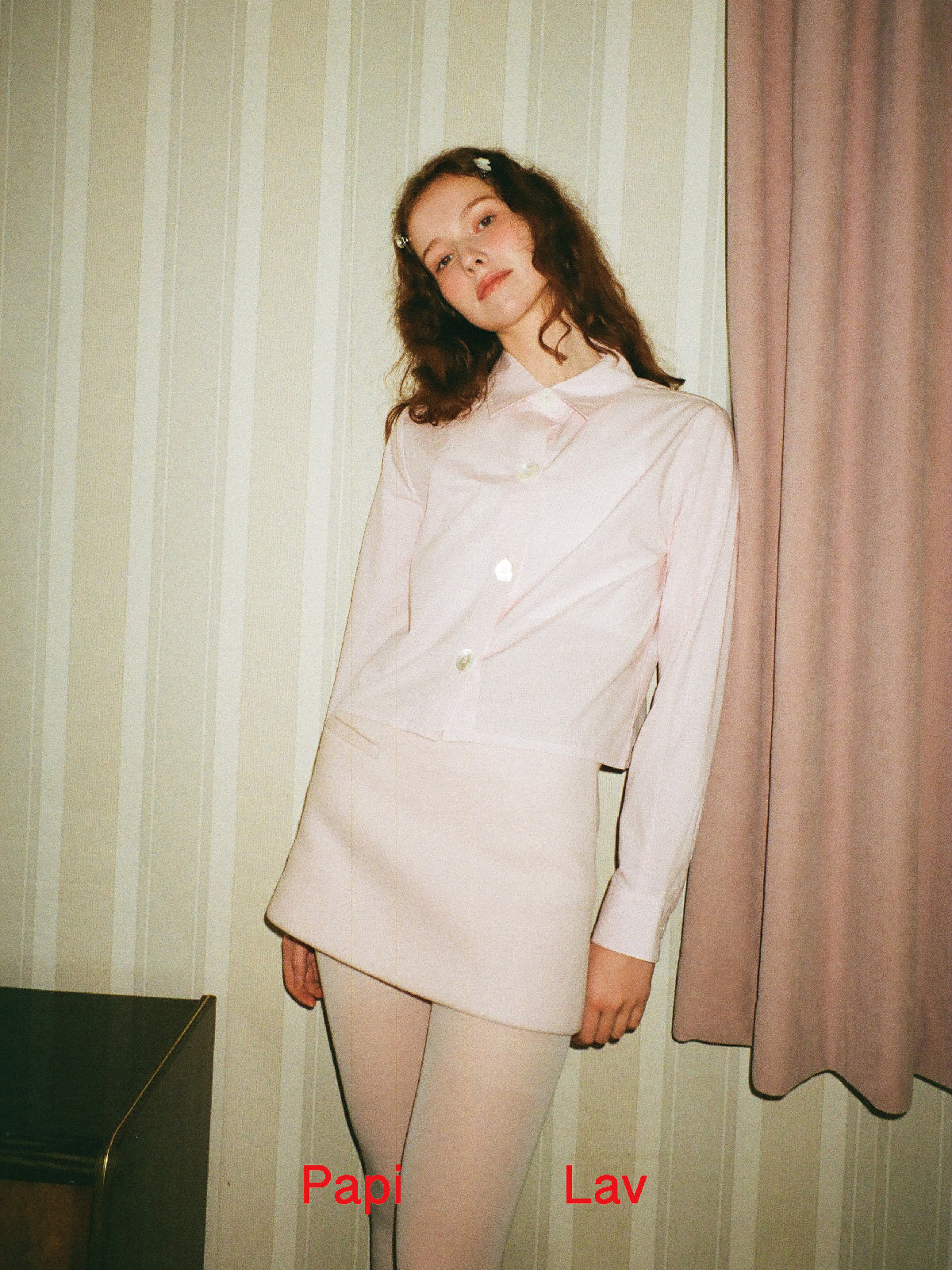 PINK GINGHAM LOVELY SHIRT