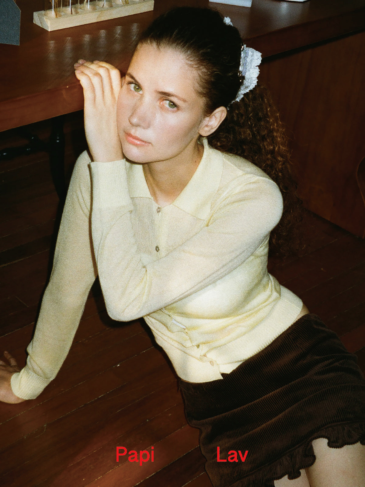 YELLOW ELSA KNIT SHIRT