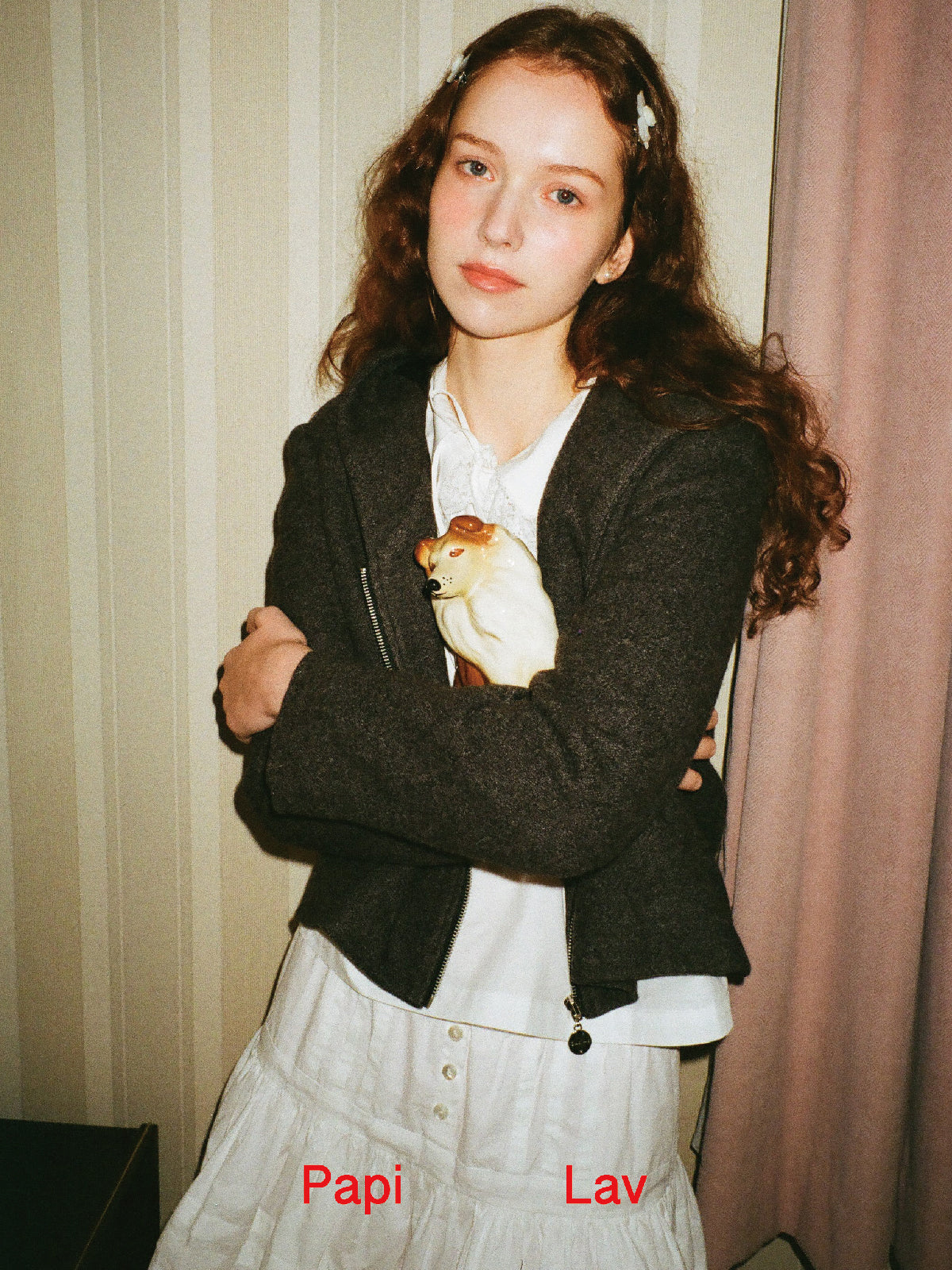 GREY NIENIE JACKET