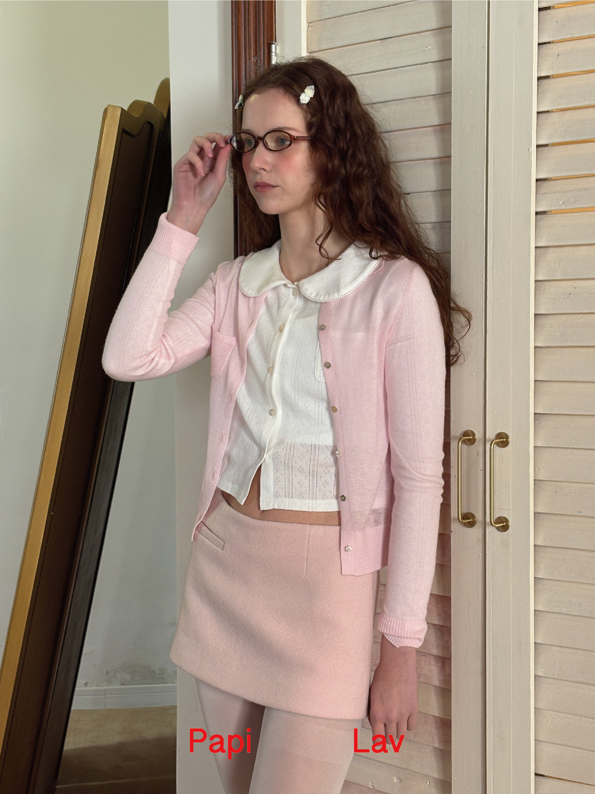 PINK HAPPY MINI SKIRT