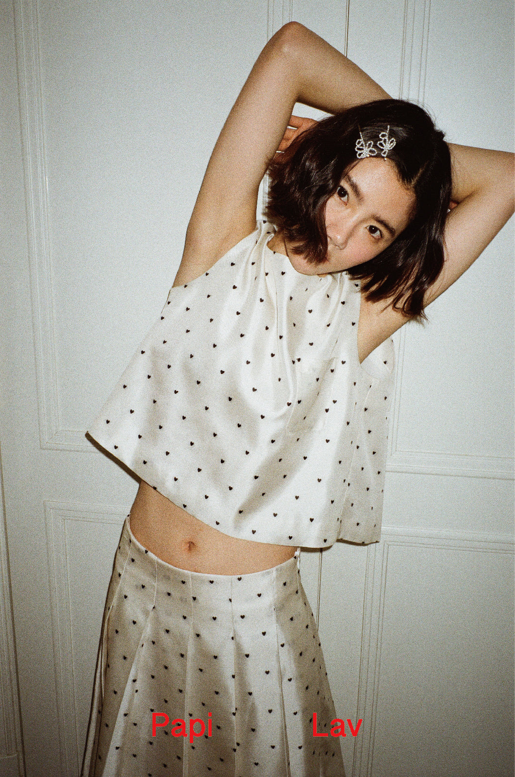 HEART POLKA DOT AMOUR VEST