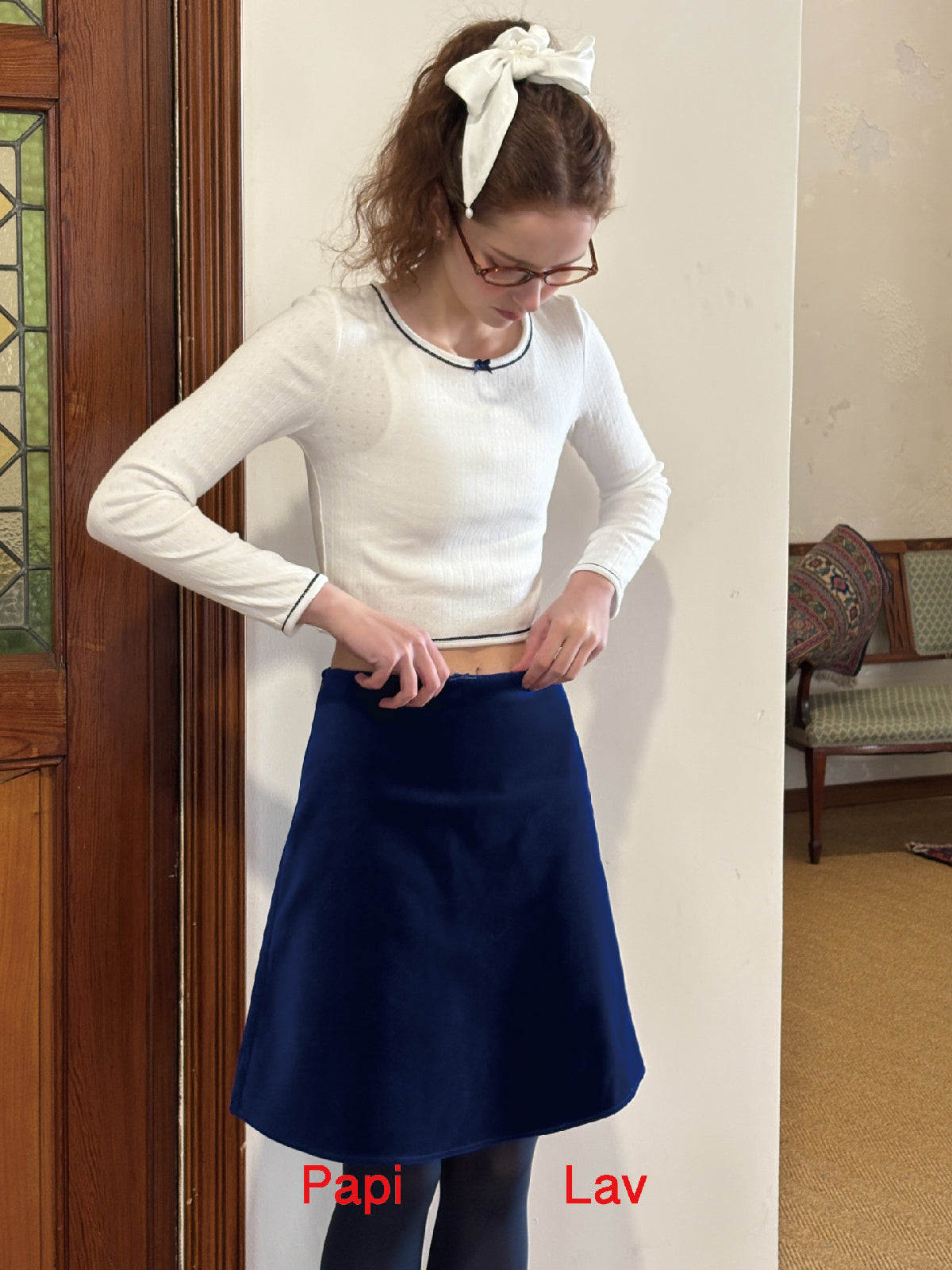 BLUE MUSE SKIRT