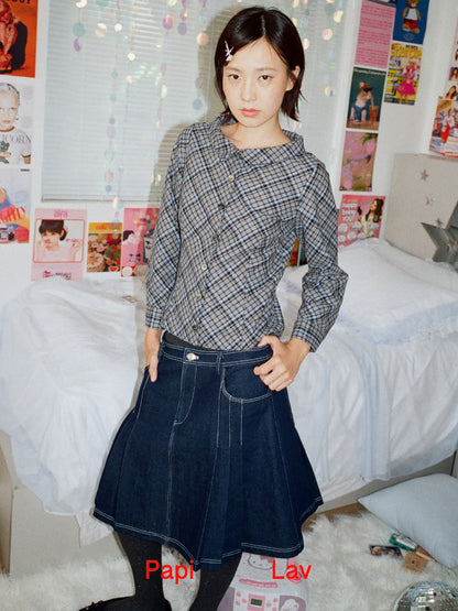 PLAYLIST DENIM SKIRT