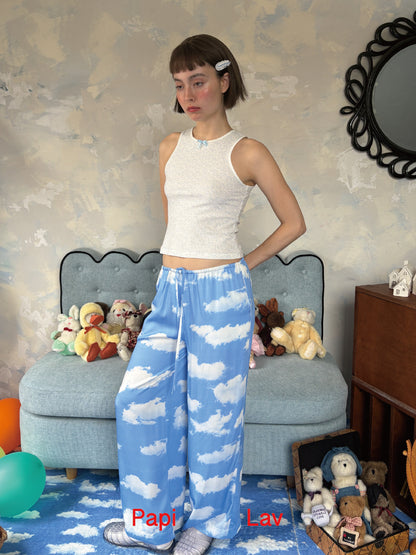 SKY PRINT SLEEPYHEAD PANTS