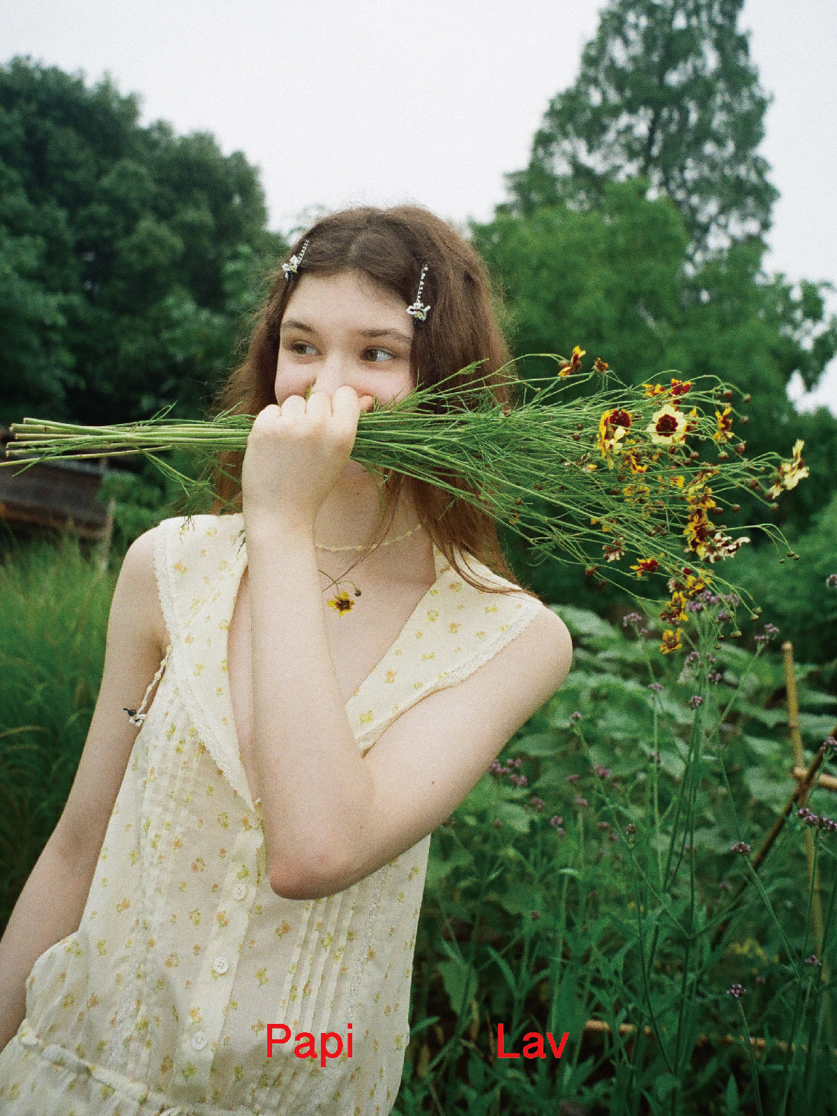 YELLOW BOUQUET DRESS
