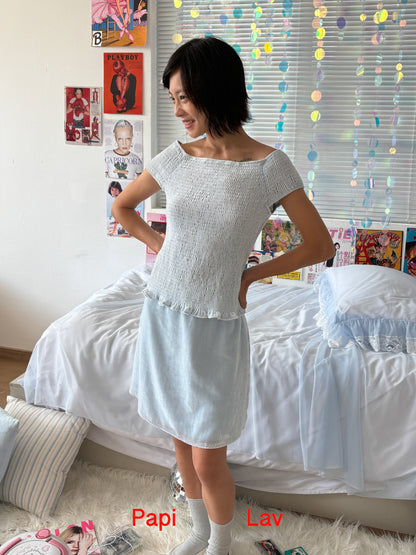 MEMORY SMOCK TOP
