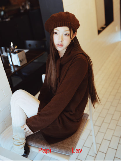 CHOCOLATE BROWN HEART-WARMING SET